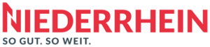Grafik Logo Niederrhein So gut. So weit.